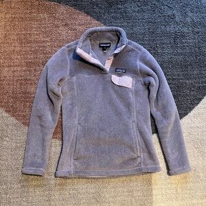 Patagonia re-tool snap fleece pullover